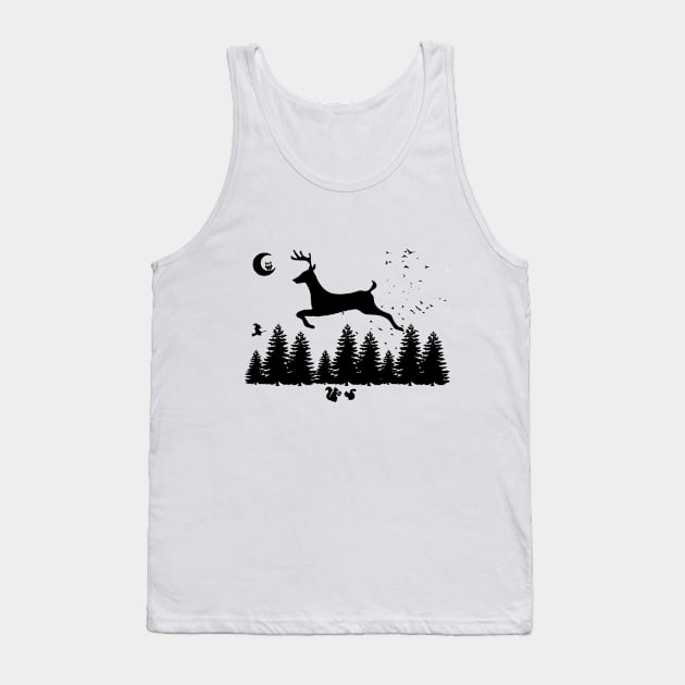 Wild beauty Tank Top by Design Knight